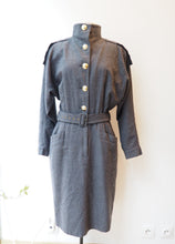 Charger l'image dans la galerie, Robe grise en laine