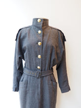 Charger l'image dans la galerie, Robe grise en laine