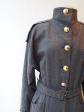 Charger l'image dans la galerie, Robe grise en laine