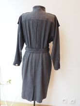 Charger l'image dans la galerie, Robe grise en laine