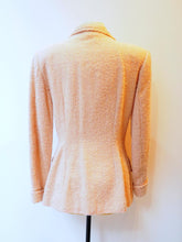 Charger l'image dans la galerie, Veste en tweed rose poudré