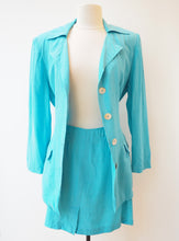 Charger l'image dans la galerie, Ensemble tailleur bleu
