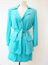 Charger l'image dans la galerie, Ensemble tailleur bleu
