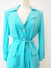 Charger l'image dans la galerie, Ensemble tailleur bleu