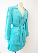 Charger l'image dans la galerie, Ensemble tailleur bleu